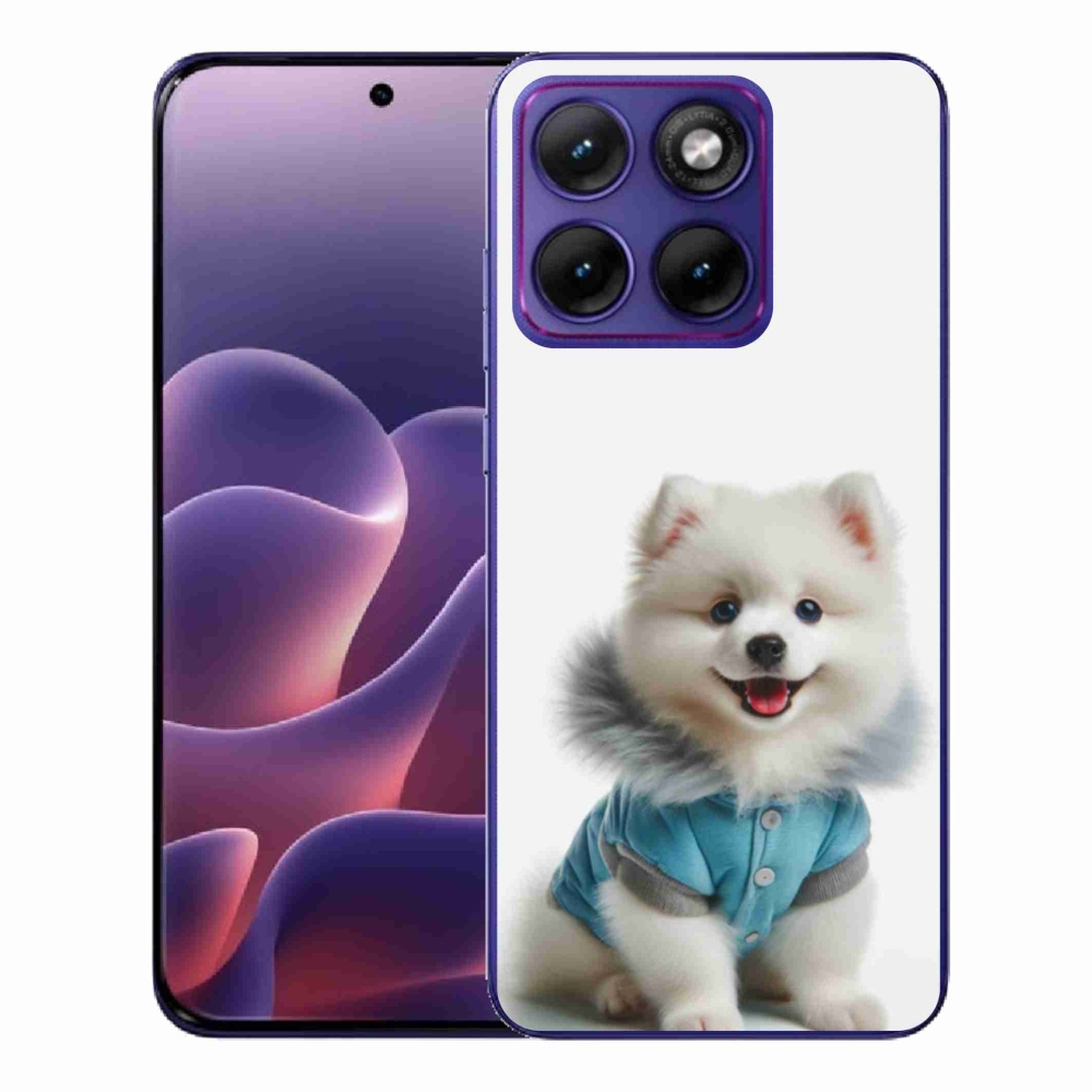 Gelový kryt mmCase na Motorola Edge 70 Fusion - pomeranian