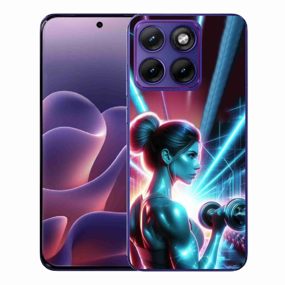 Gelový kryt mmCase na Motorola Edge 70 Fusion - posilování