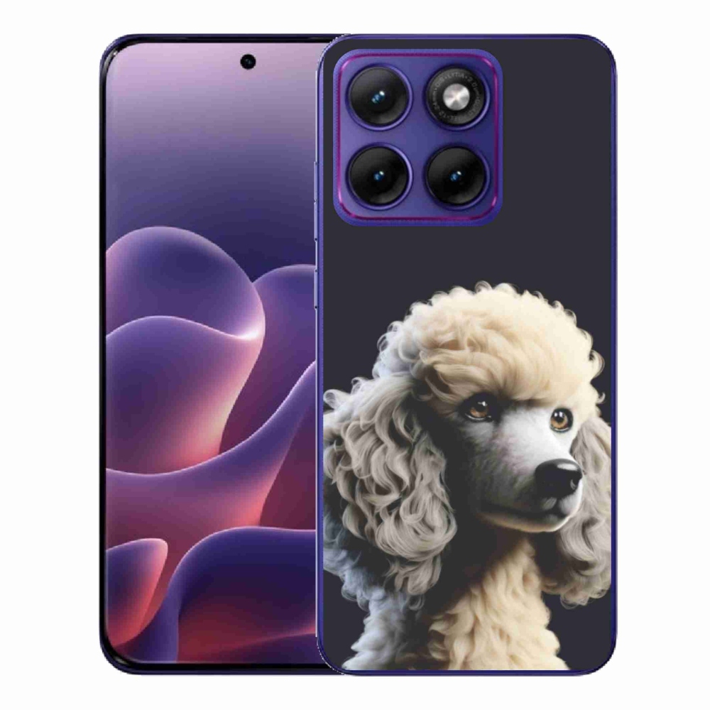 Gelový kryt mmCase na Motorola Edge 70 Fusion - pudl