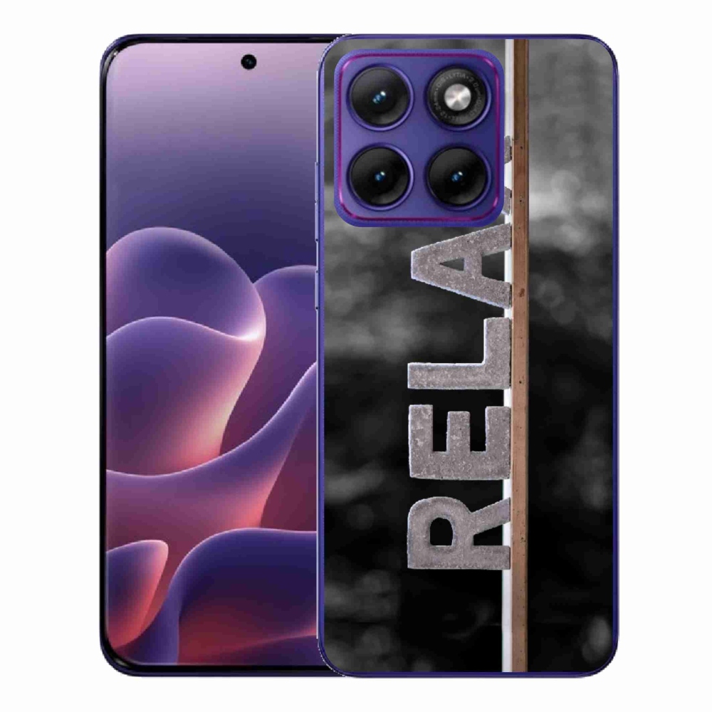 Gelový kryt mmCase na Motorola Edge 70 Fusion - relax 1
