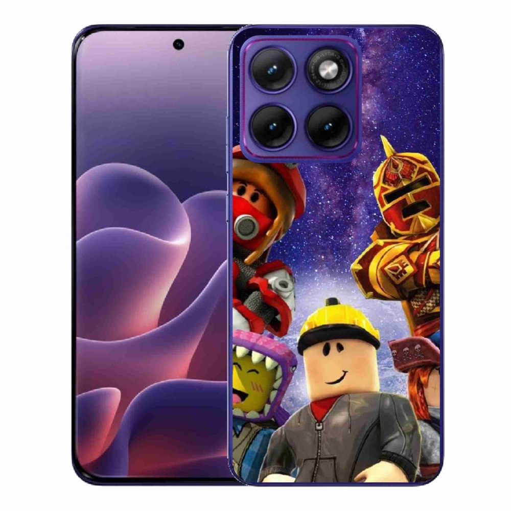 Gelový kryt mmCase na Motorola Edge 70 Fusion - roblox 3