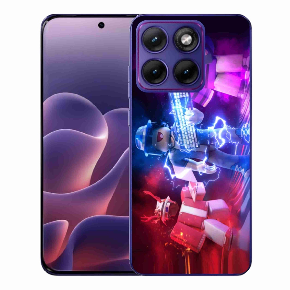 Gelový kryt mmCase na Motorola Edge 70 Fusion - roblox