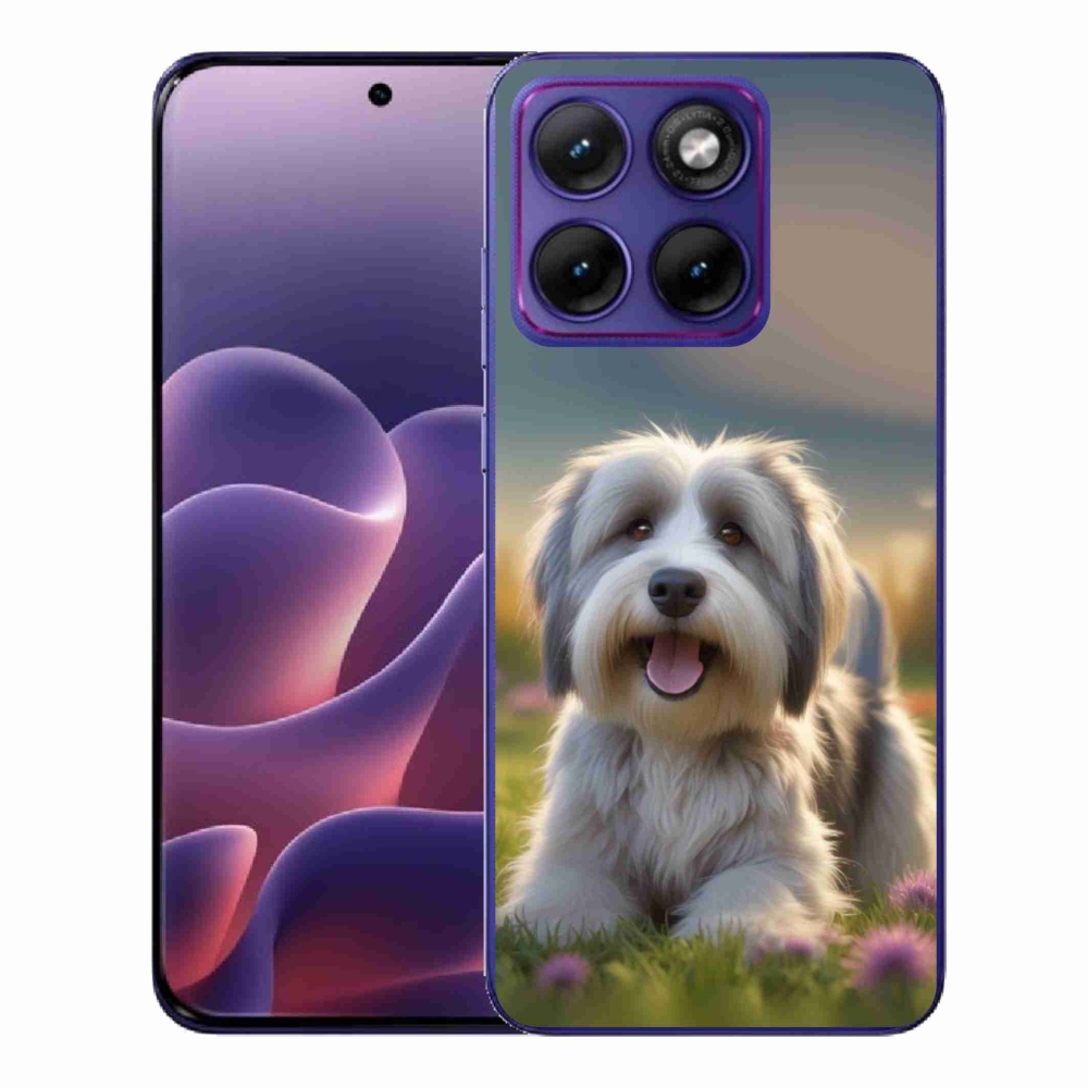 Gelový kryt mmCase na Motorola Edge 70 Fusion - roztomilý havanský psík