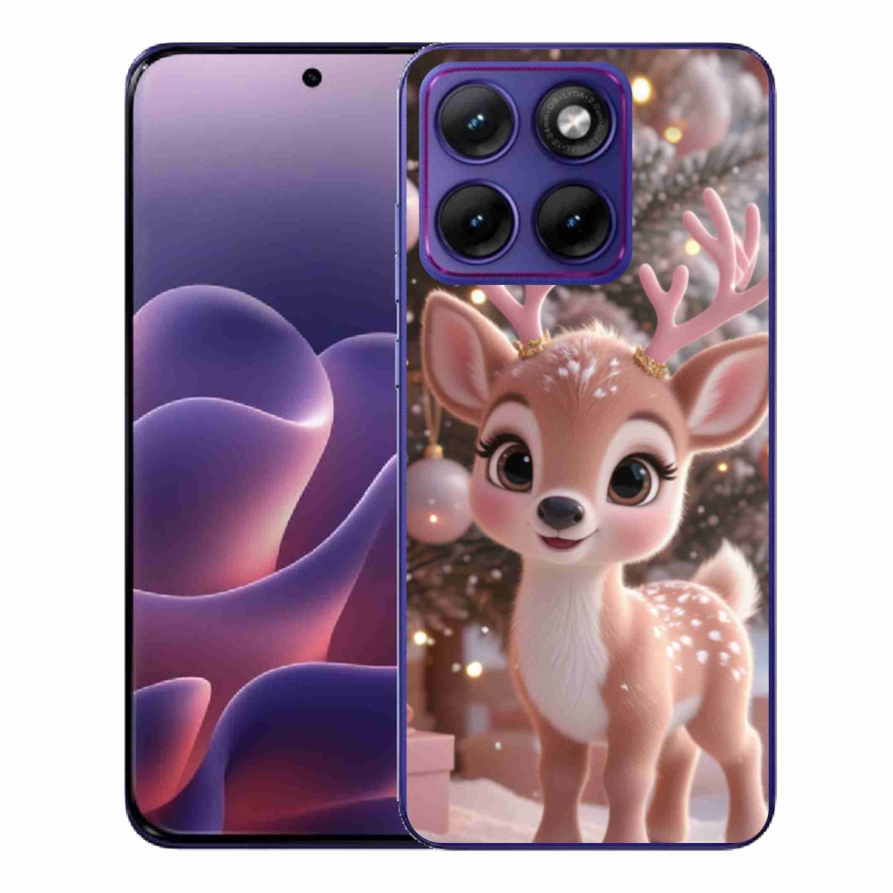 Gelový kryt mmCase na Motorola Edge 70 Fusion - roztomilý sob