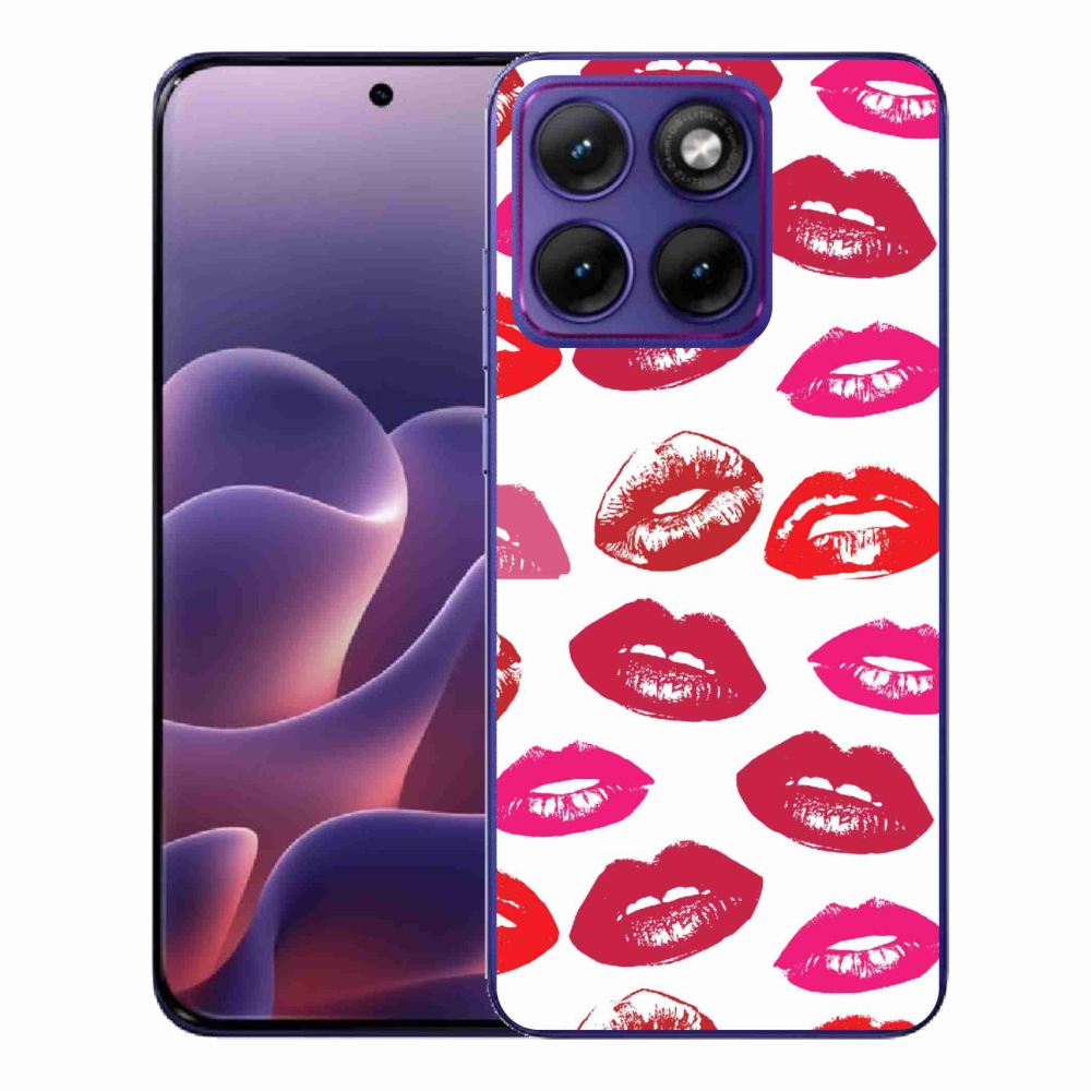 Gelový kryt mmCase na Motorola Edge 70 Fusion - rty
