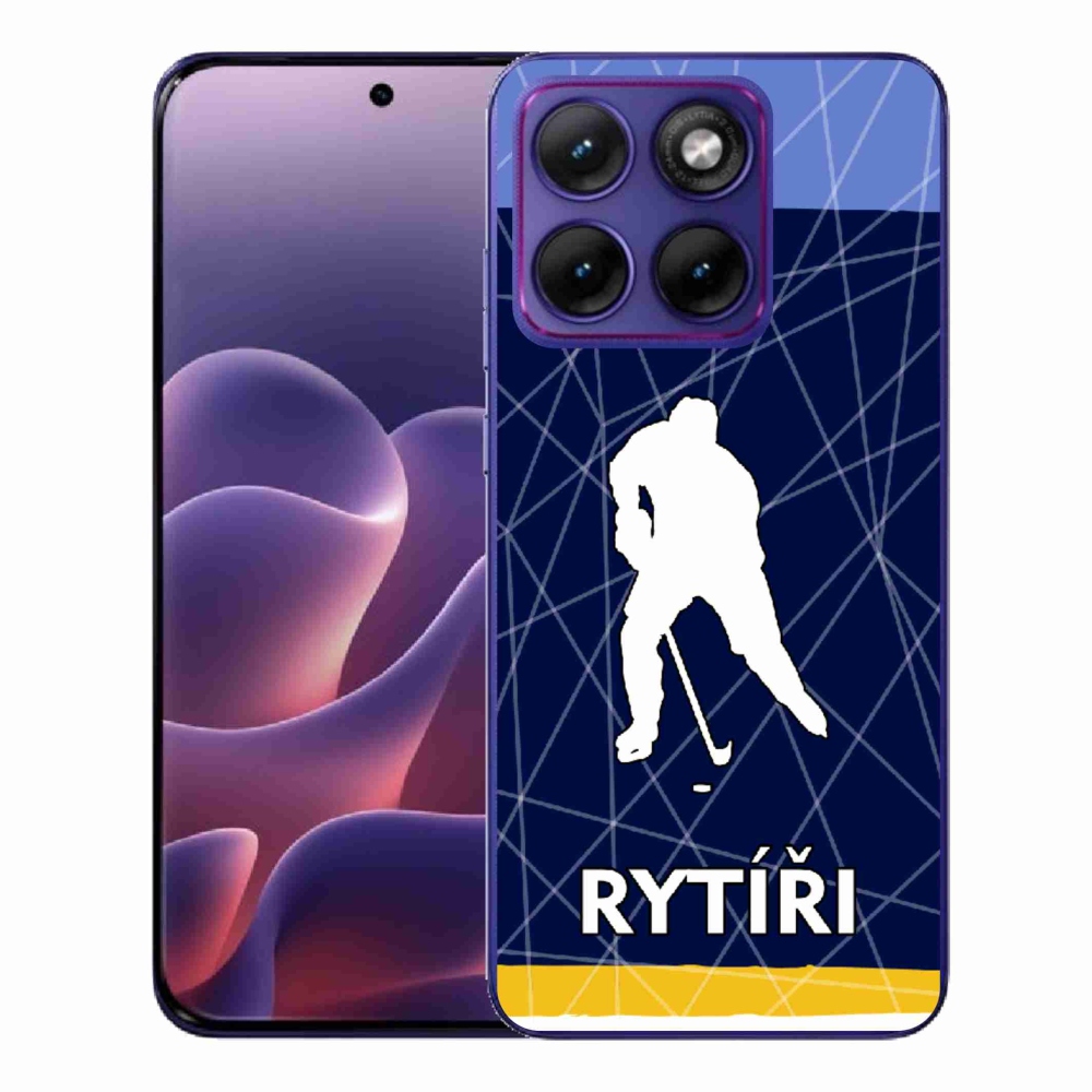 Gelový kryt mmCase na Motorola Edge 70 Fusion - Rytíři