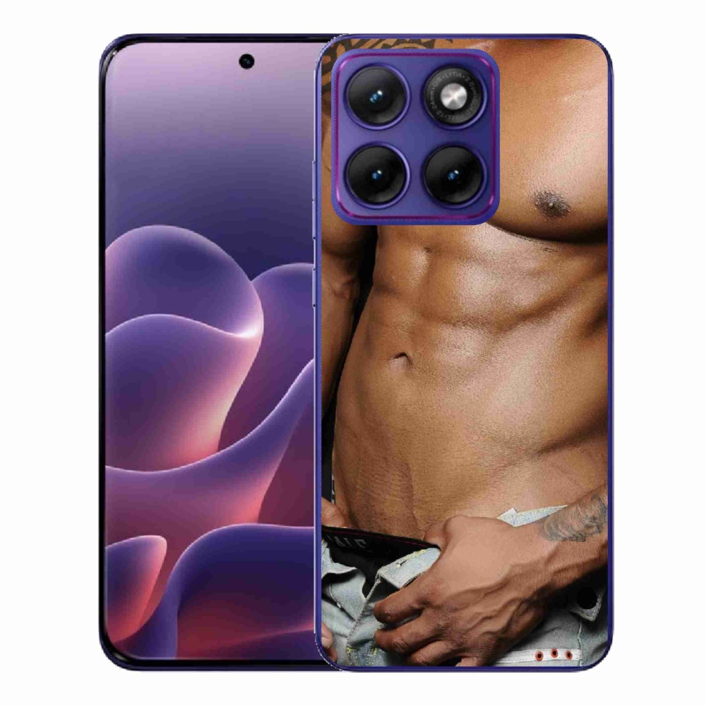 Gelový kryt mmCase na Motorola Edge 70 Fusion - sexy muž