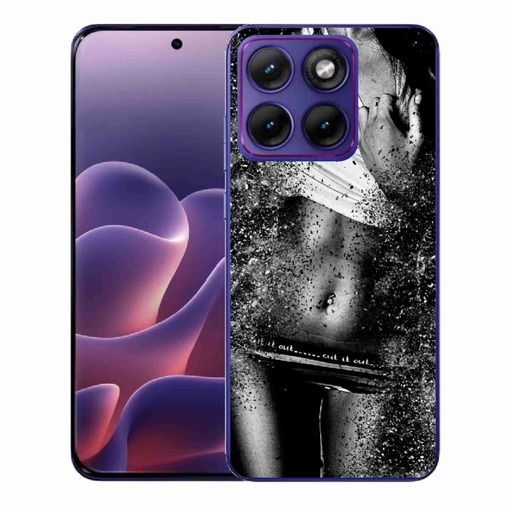 Gelový kryt mmCase na Motorola Edge 70 Fusion - sexy žena 1