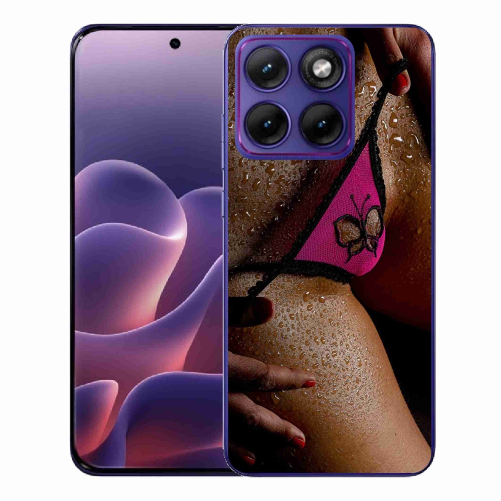Gelový kryt mmCase na Motorola Edge 70 Fusion - sexy žena