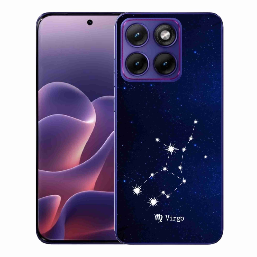 Gelový kryt mmCase na Motorola Edge 70 Fusion - souhvězdí Panny