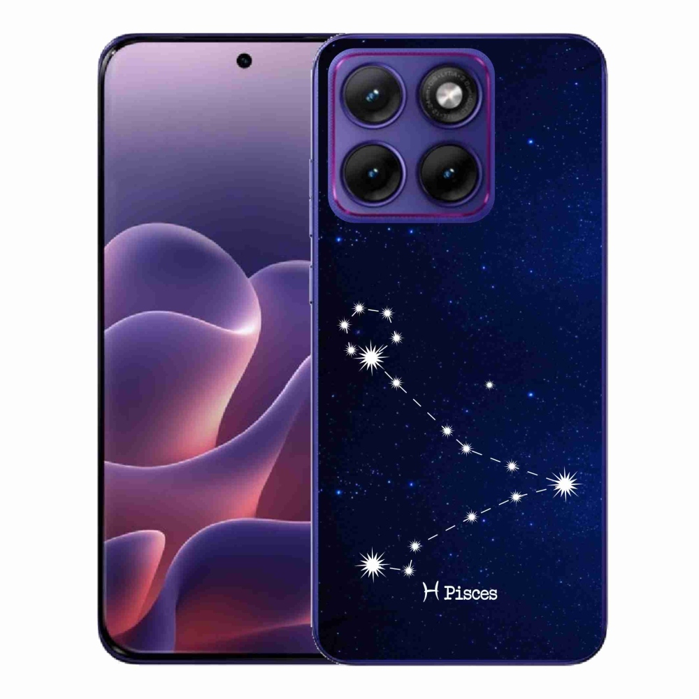 Gelový kryt mmCase na Motorola Edge 70 Fusion - souhvězdí Ryby