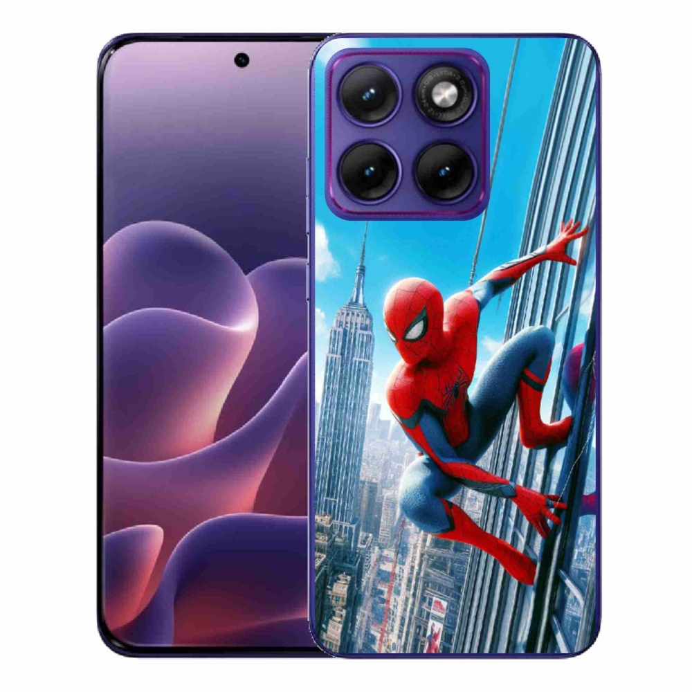 Gelový kryt mmCase na Motorola Edge 70 Fusion - spiderman