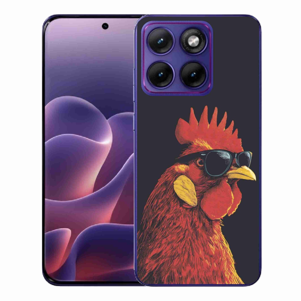 Gelový kryt mmCase na Motorola Edge 70 Fusion - stylový kohout