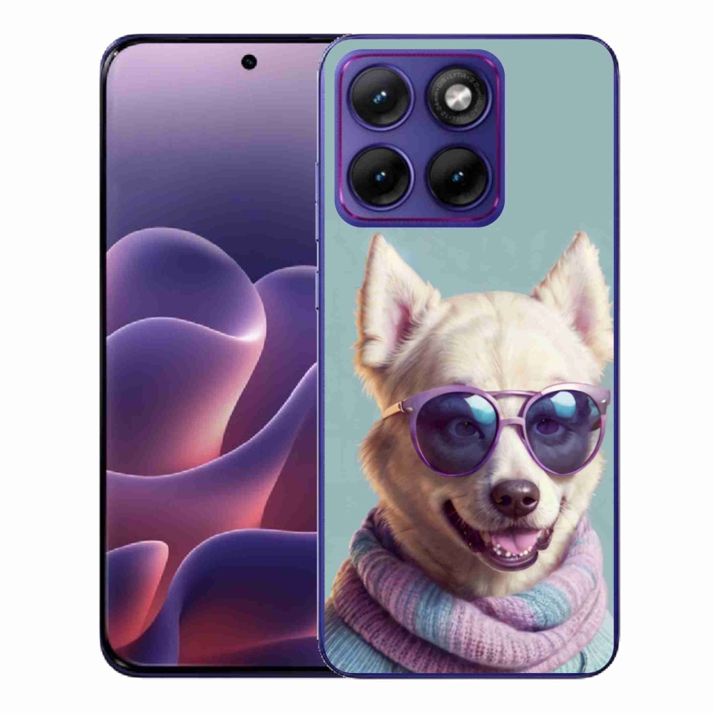 Gelový kryt mmCase na Motorola Edge 70 Fusion - stylový německý špic