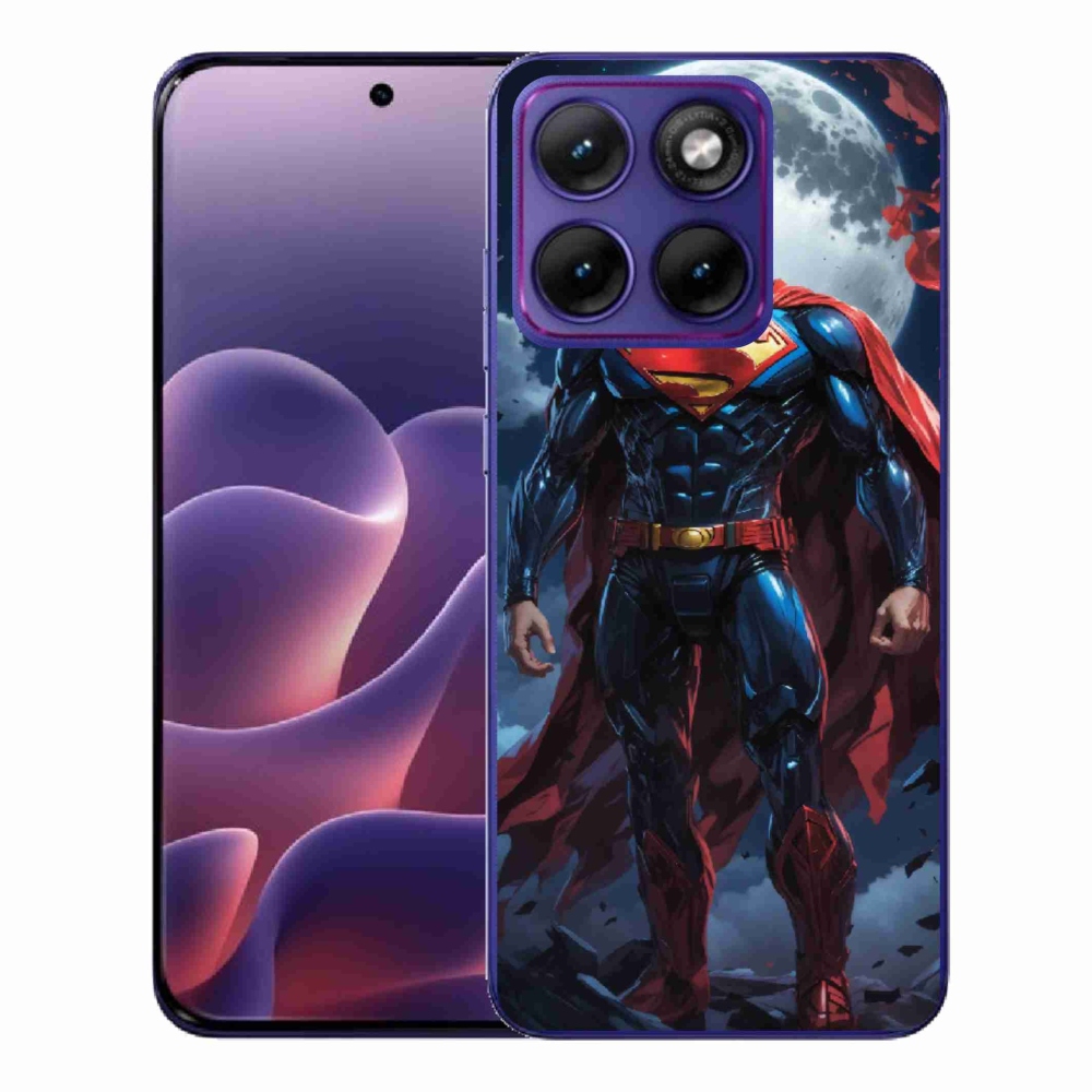 Gelový kryt mmCase na Motorola Edge 70 Fusion - superman