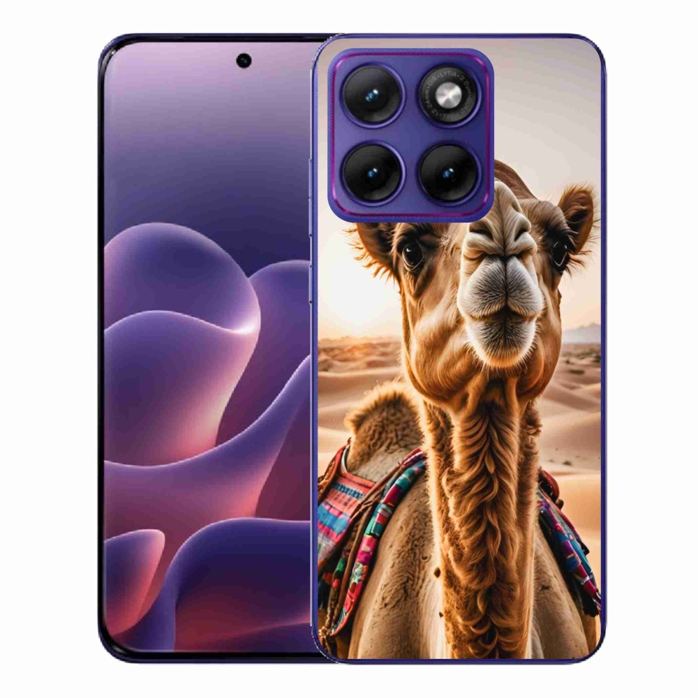 Gelový kryt mmCase na Motorola Edge 70 Fusion - velbloud