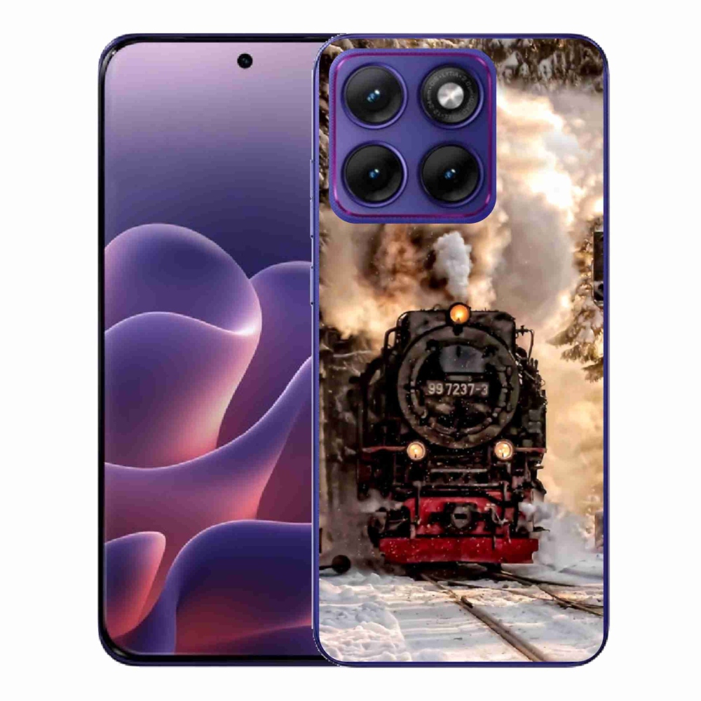 Gelový kryt mmCase na Motorola Edge 70 Fusion - vlak