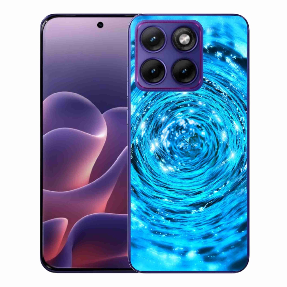 Gelový kryt mmCase na Motorola Edge 70 Fusion - vodní vír