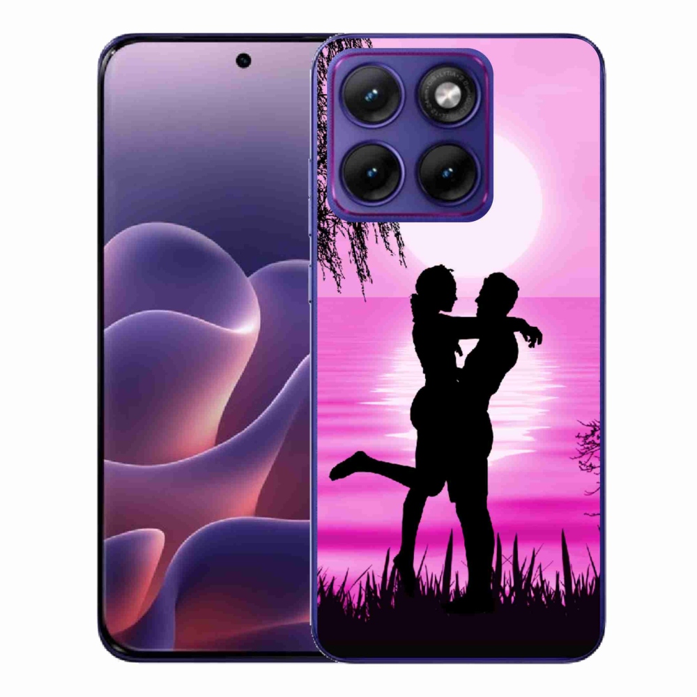 Gelový kryt mmCase na Motorola Edge 70 Fusion - západ slunce