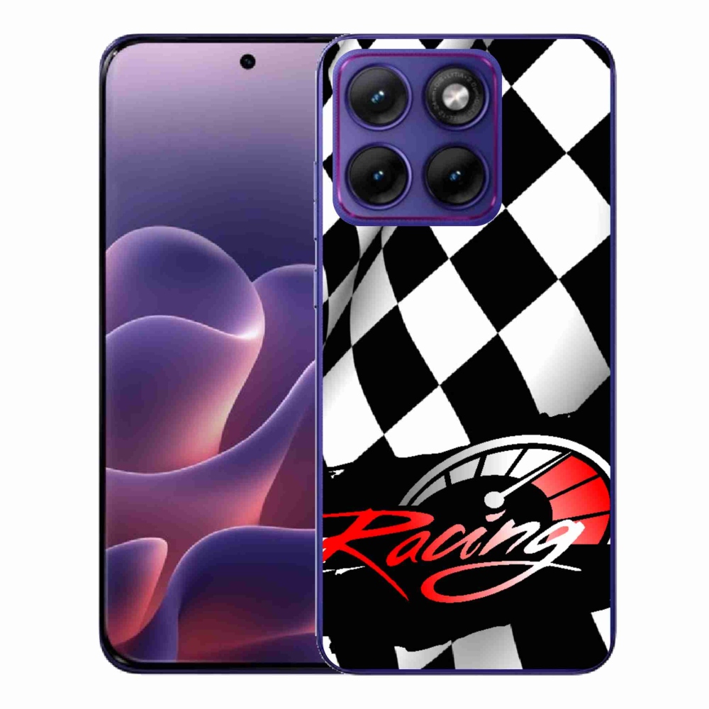 Gelový kryt mmCase na Motorola Edge 70 Fusion - závodění