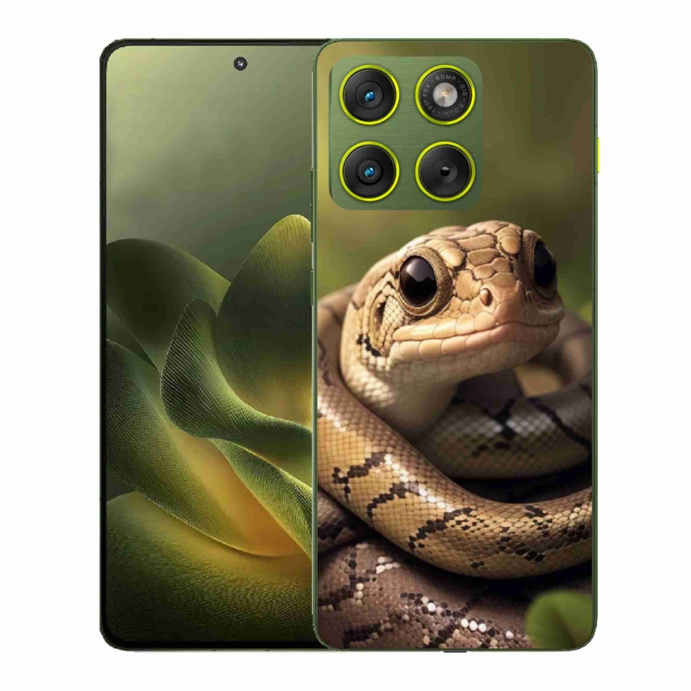 Gelový kryt mmCase na Motorola Edge 70 - had 1