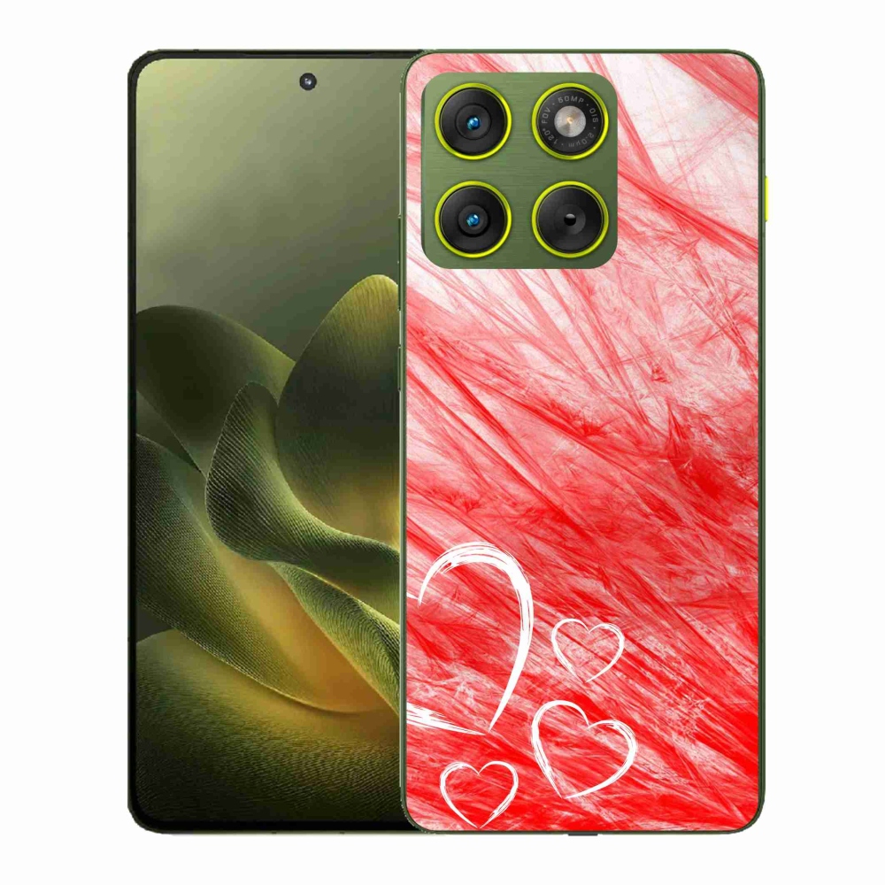 Gelový kryt mmCase na Motorola Edge 70 - heart