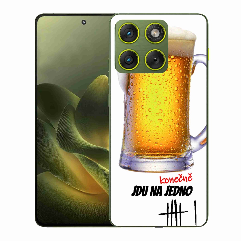 Gelový kryt mmCase na Motorola Edge 70 - jdu na jedno