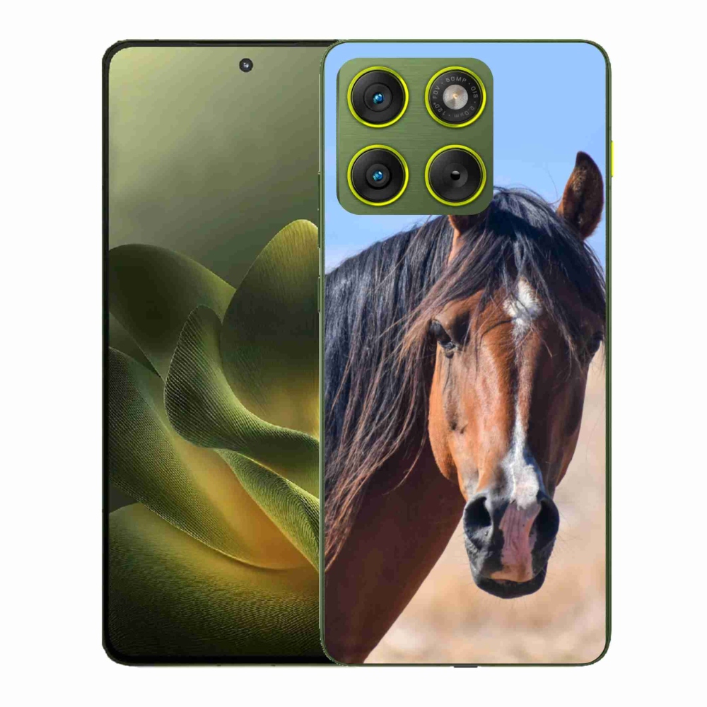 Gelový kryt mmCase na Motorola Edge 70 - klidný kůň