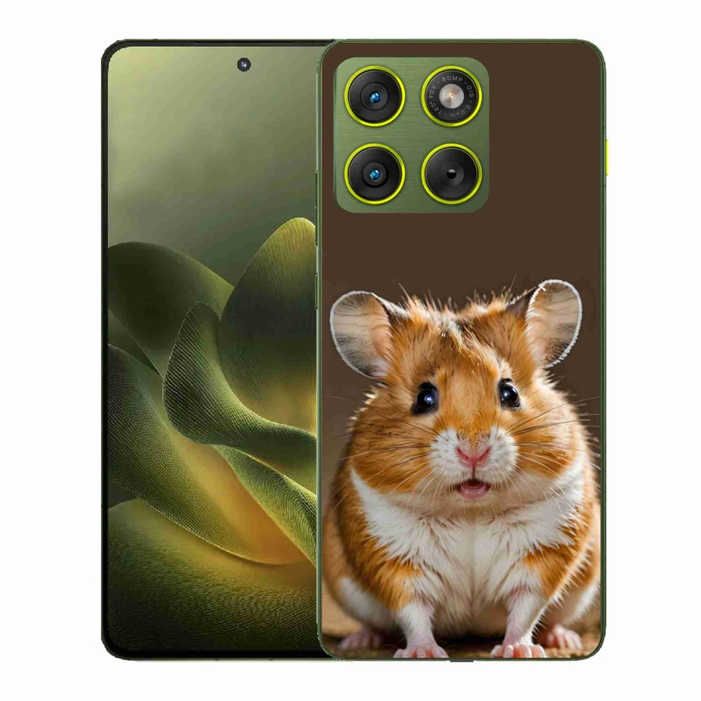 Gelový kryt mmCase na Motorola Edge 70 - křeček