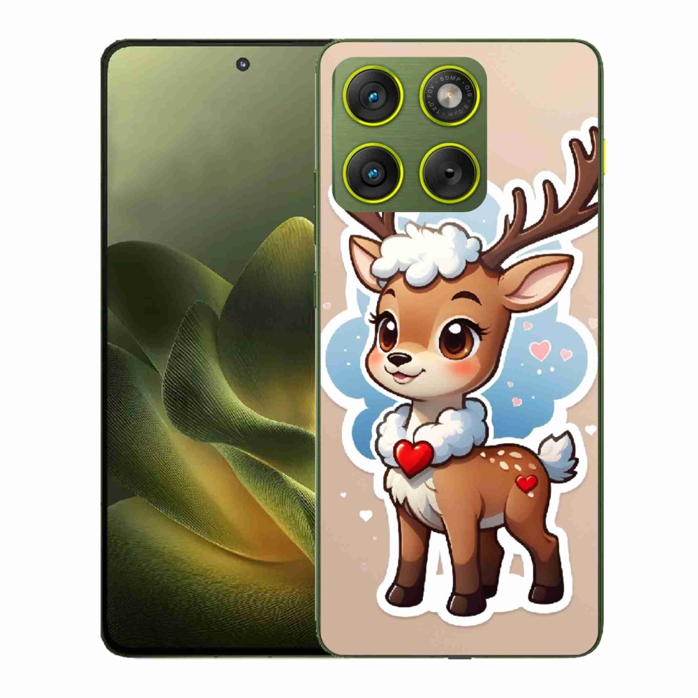 Gelový kryt mmCase na Motorola Edge 70 - kreslený sob