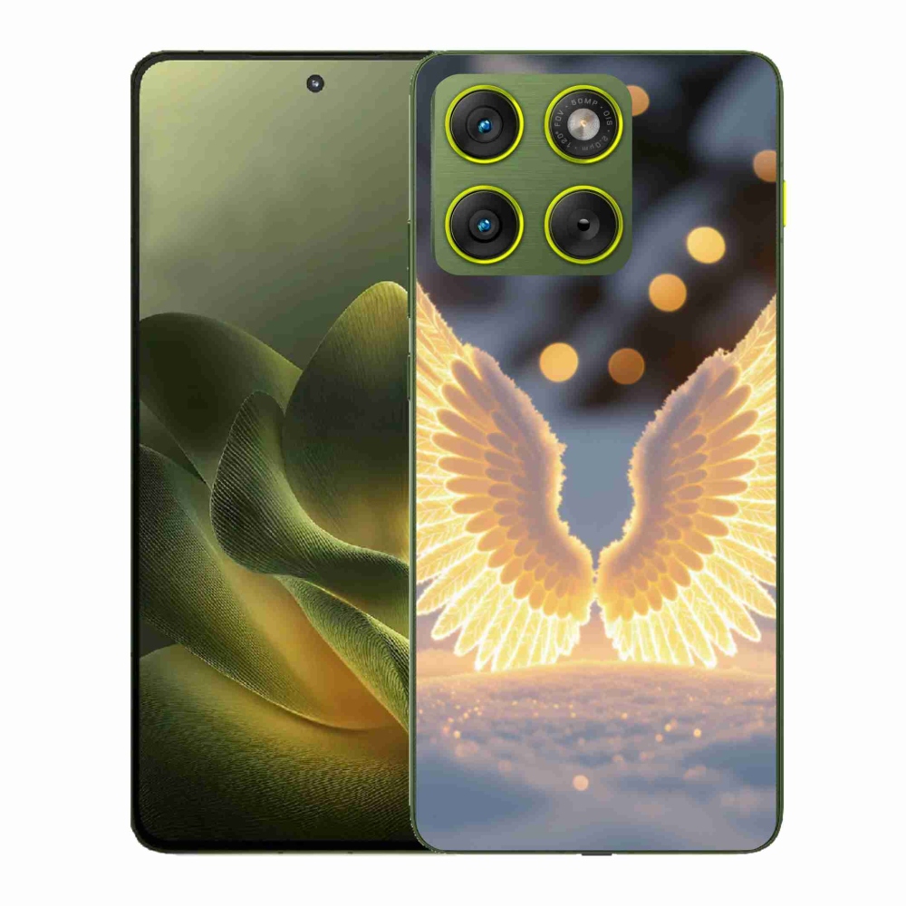 Gelový kryt mmCase na Motorola Edge 70 - křídla