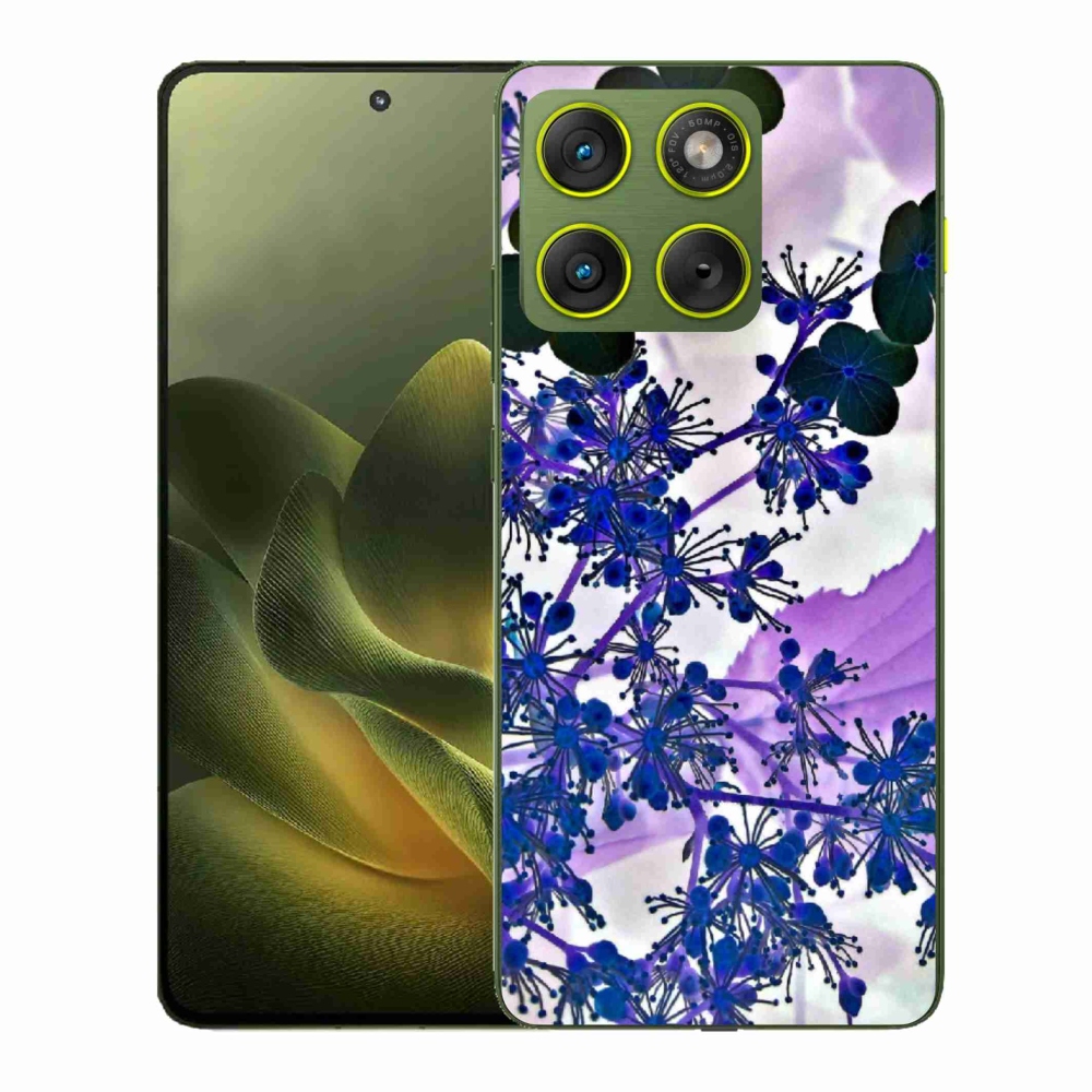 Gelový kryt mmCase na Motorola Edge 70 - květ hortenzie