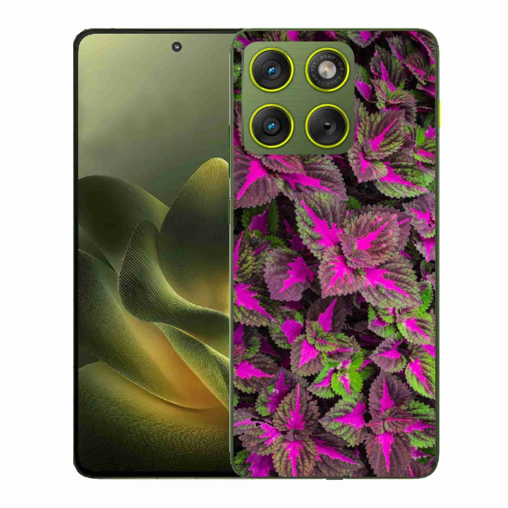 Gelový kryt mmCase na Motorola Edge 70 - květiny 10