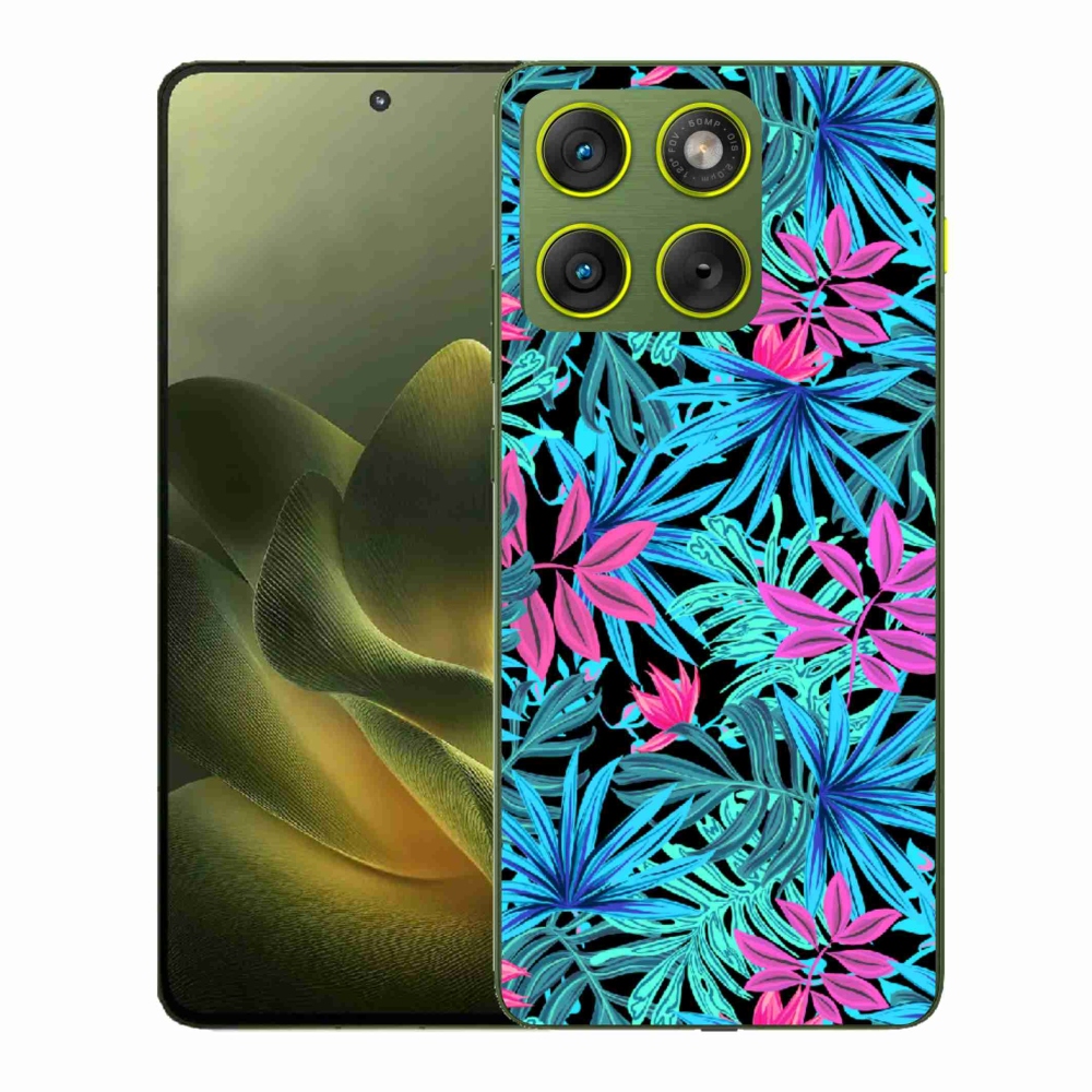 Gelový kryt mmCase na Motorola Edge 70 - květiny 3