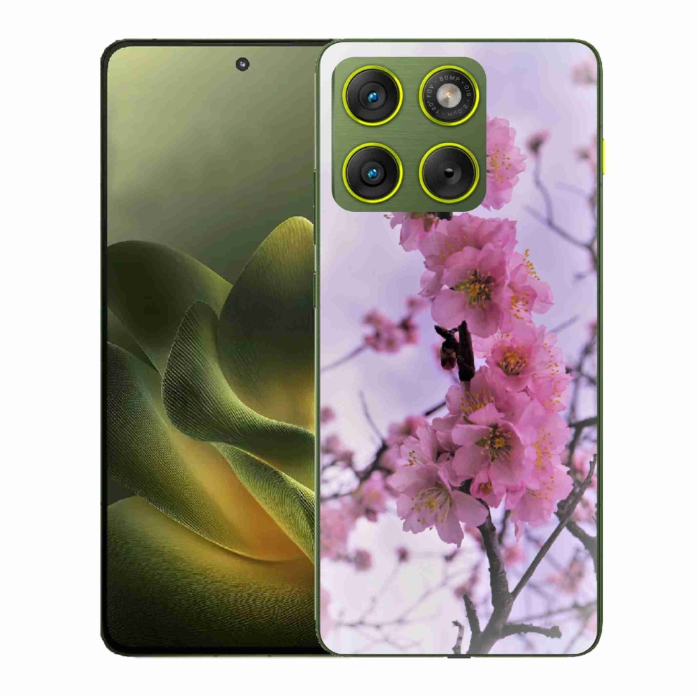 Gelový kryt mmCase na Motorola Edge 70 - květiny 7