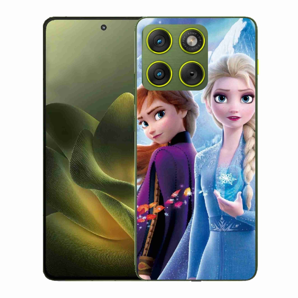 Gelový kryt mmCase na Motorola Edge 70 - ledové království 3