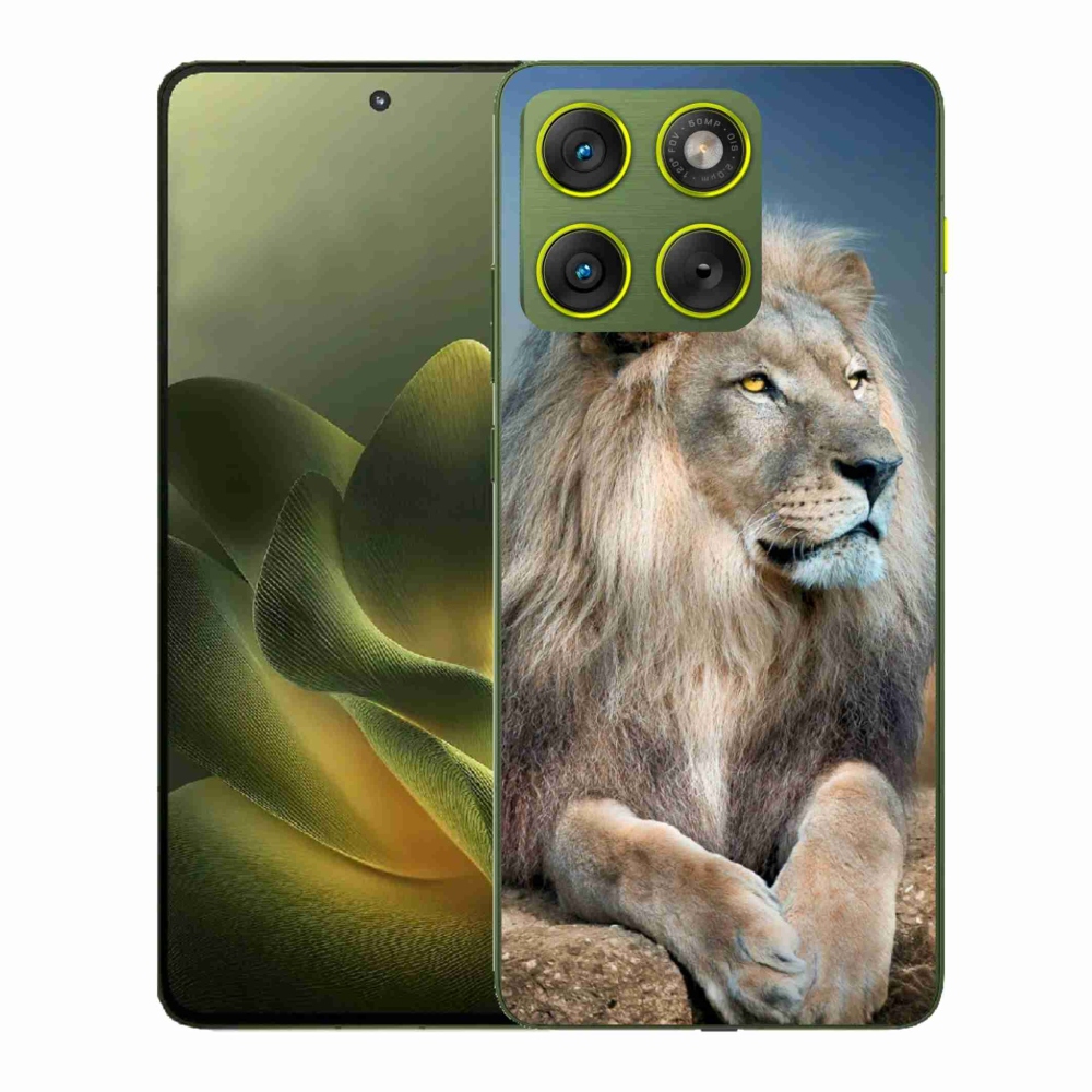 Gelový kryt mmCase na Motorola Edge 70 - lev 1