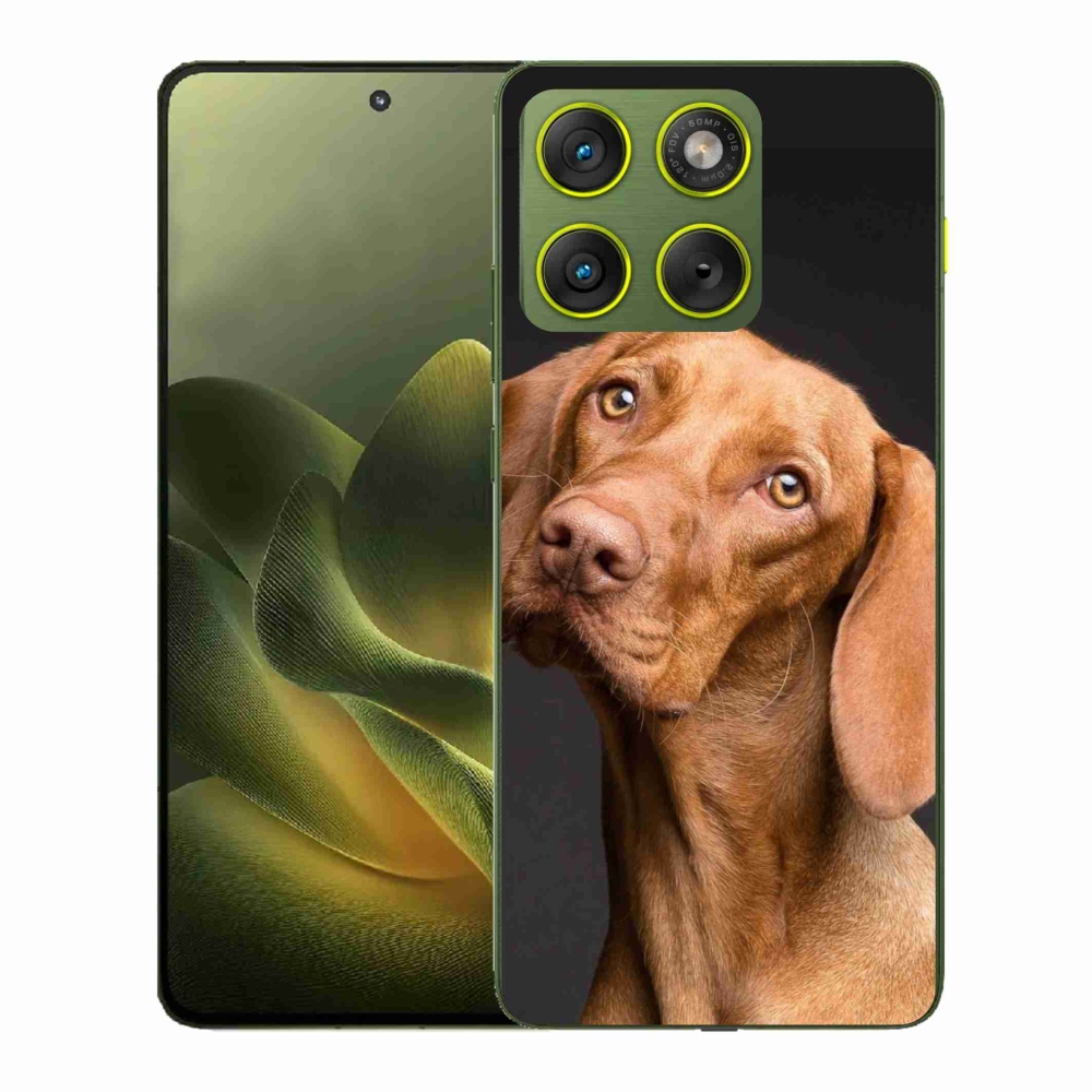 Gelový kryt mmCase na Motorola Edge 70 - maďarský ohař