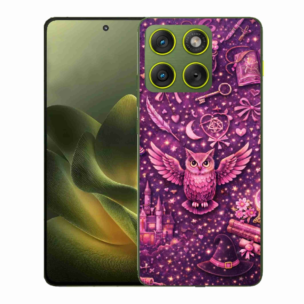 Gelový kryt mmCase na Motorola Edge 70 - magický svět