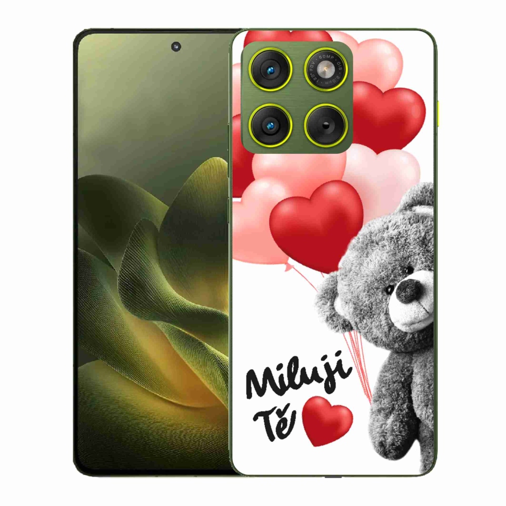 Gelový kryt mmCase na Motorola Edge 70 - miluji Tě