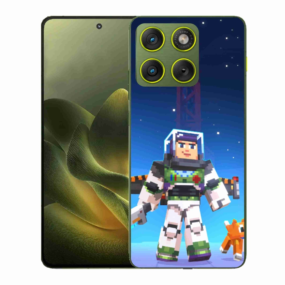 Gelový kryt mmCase na Motorola Edge 70 - minecraft 2