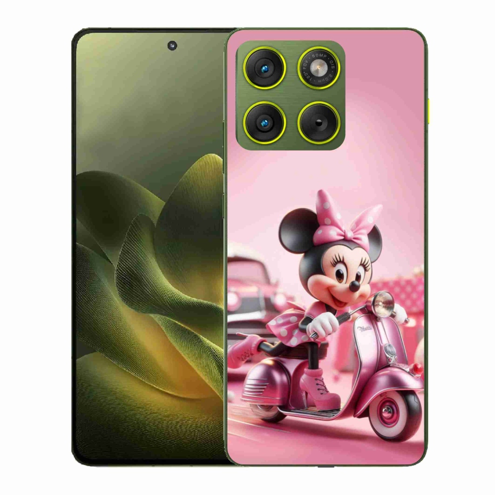 Gelový kryt mmCase na Motorola Edge 70 - minnie 1