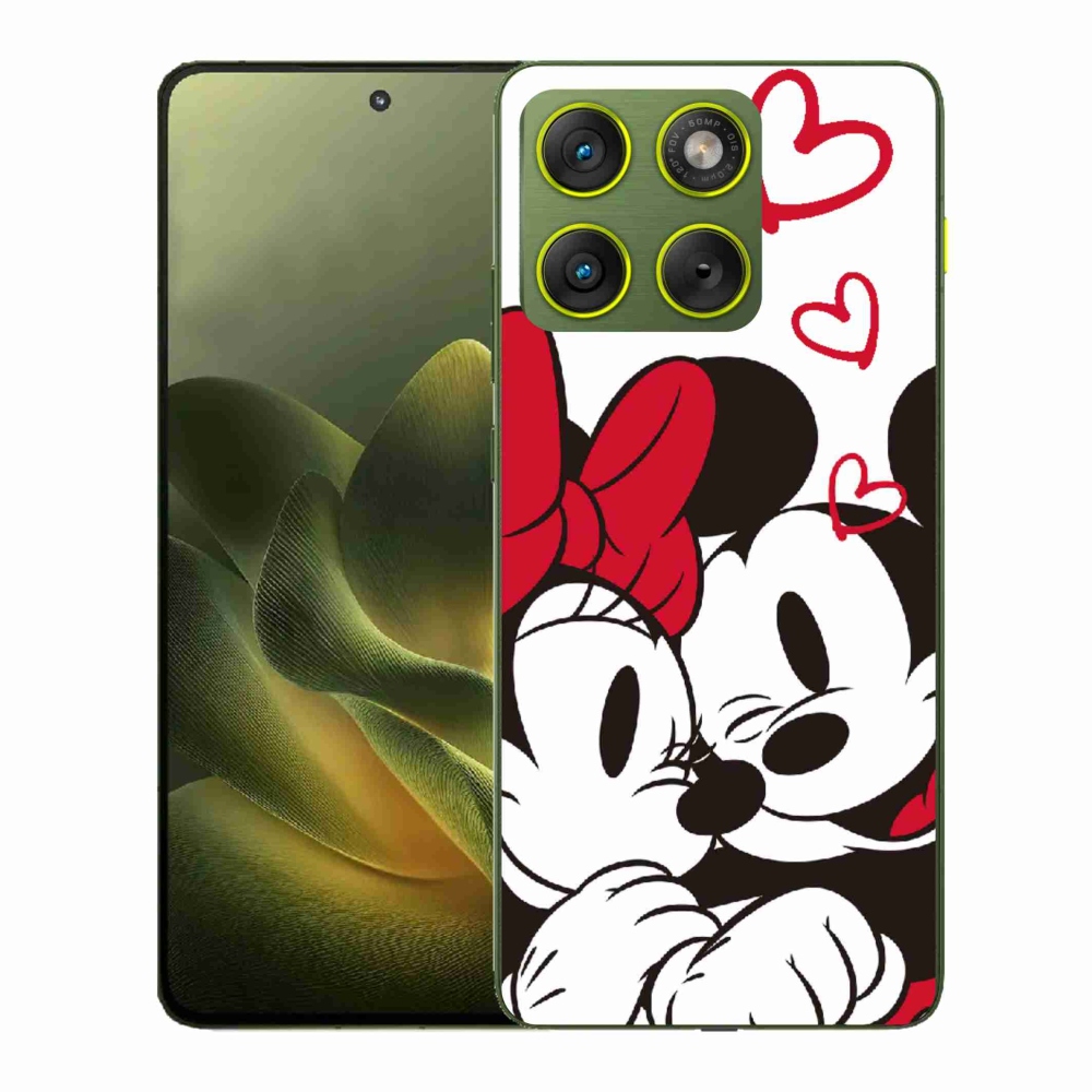 Gelový kryt mmCase na Motorola Edge 70 - minnie a mickey