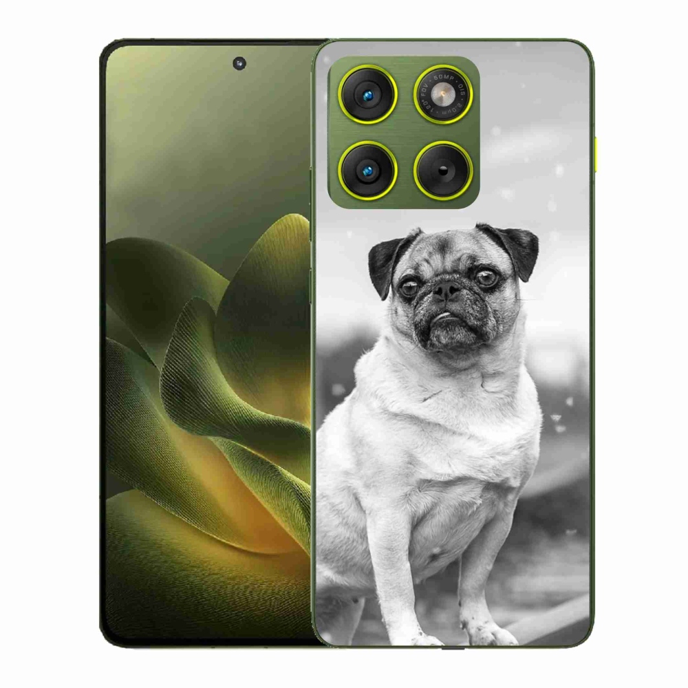 Gelový kryt mmCase na Motorola Edge 70 - mops