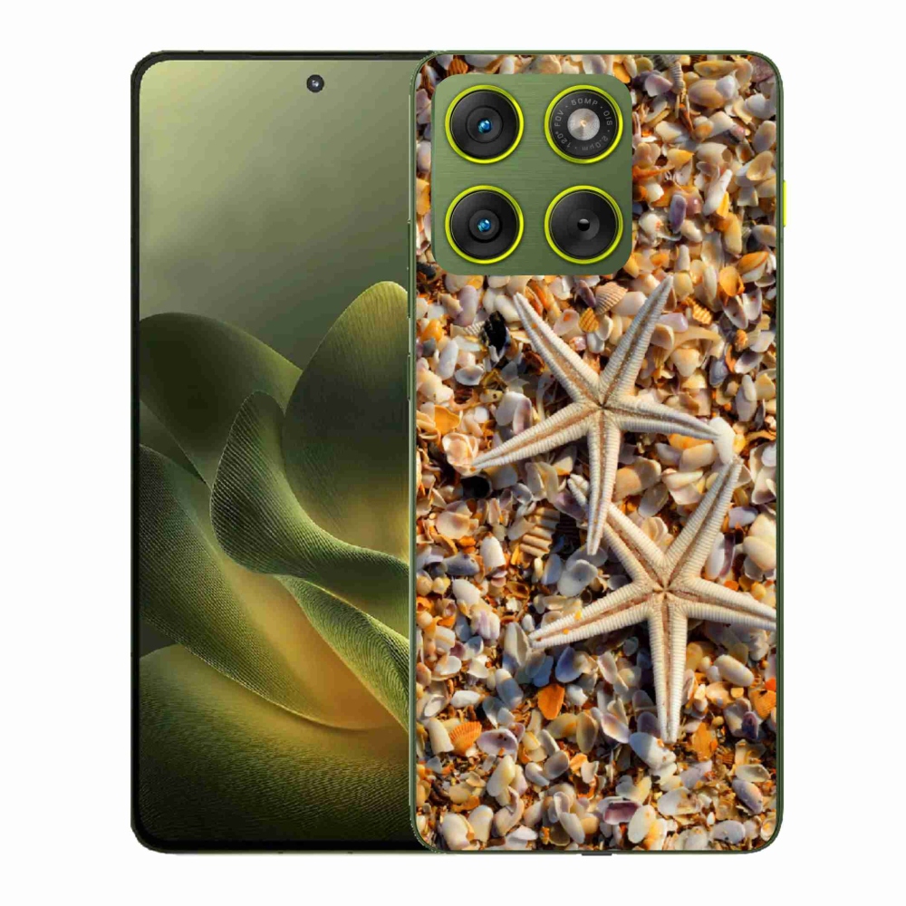 Gelový kryt mmCase na Motorola Edge 70 - mořské hvězdice