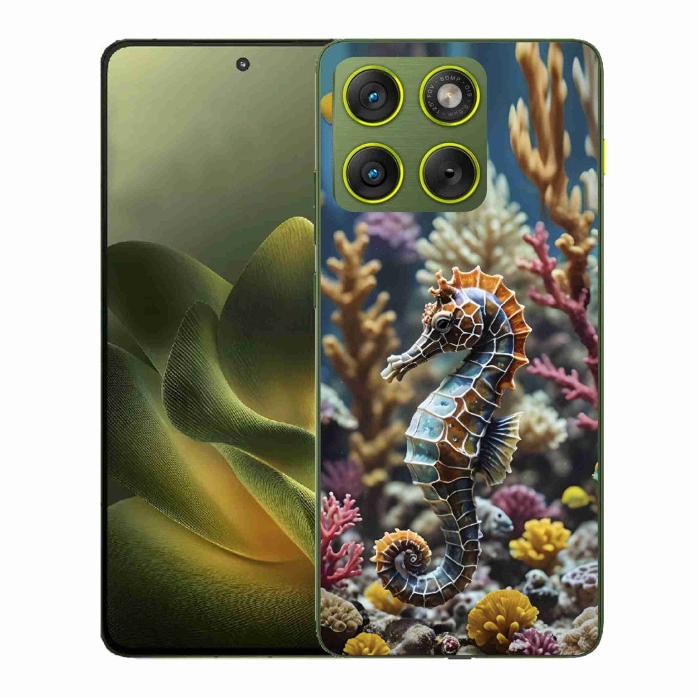 Gelový kryt mmCase na Motorola Edge 70 - mořský koník 2