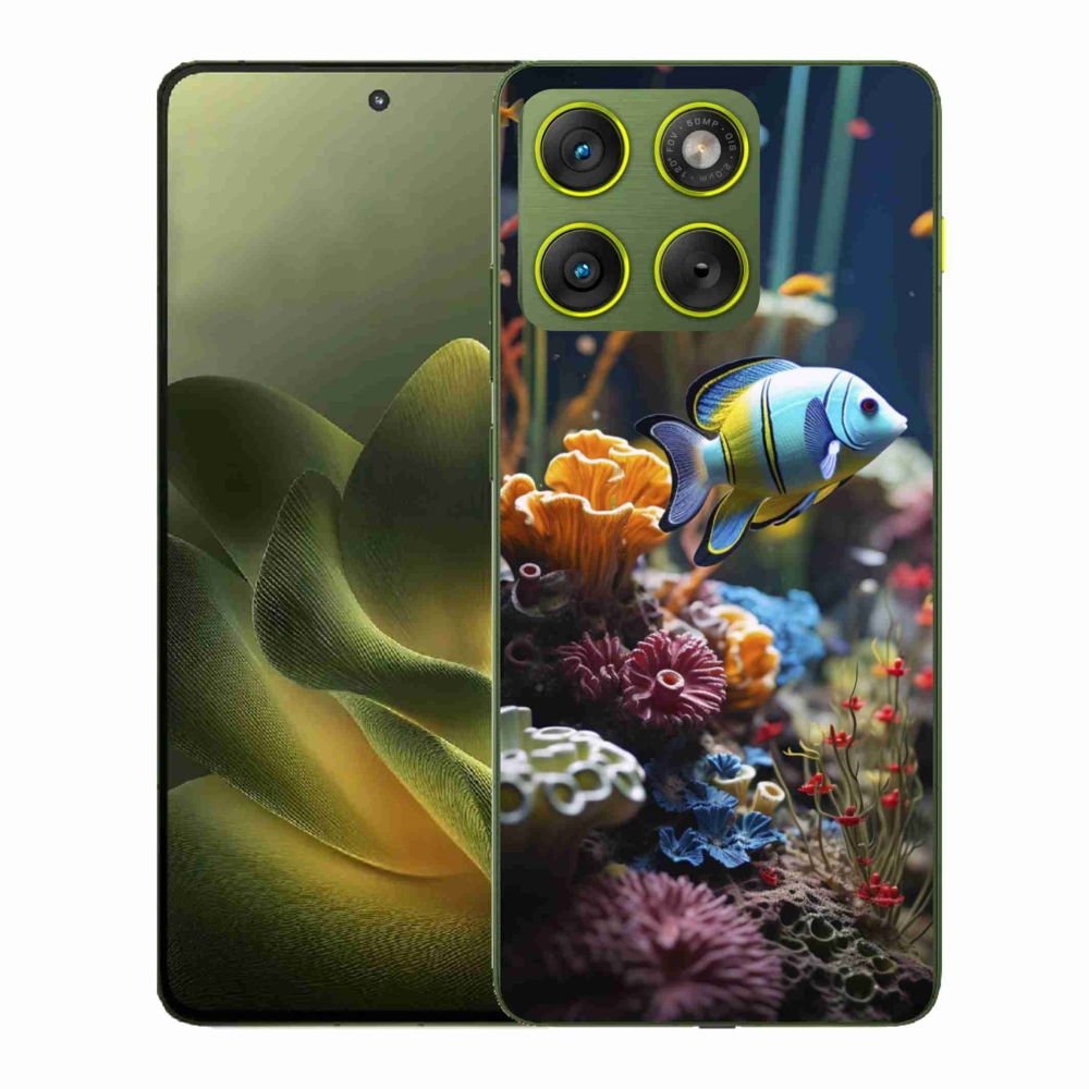Gelový kryt mmCase na Motorola Edge 70 - mořský svět 5