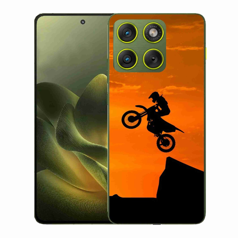 Gelový kryt mmCase na Motorola Edge 70 - motocross
