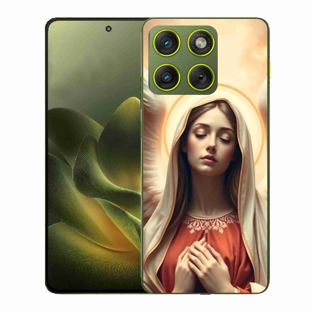 Gelový kryt mmCase na Motorola Edge 70 - náboženský motiv