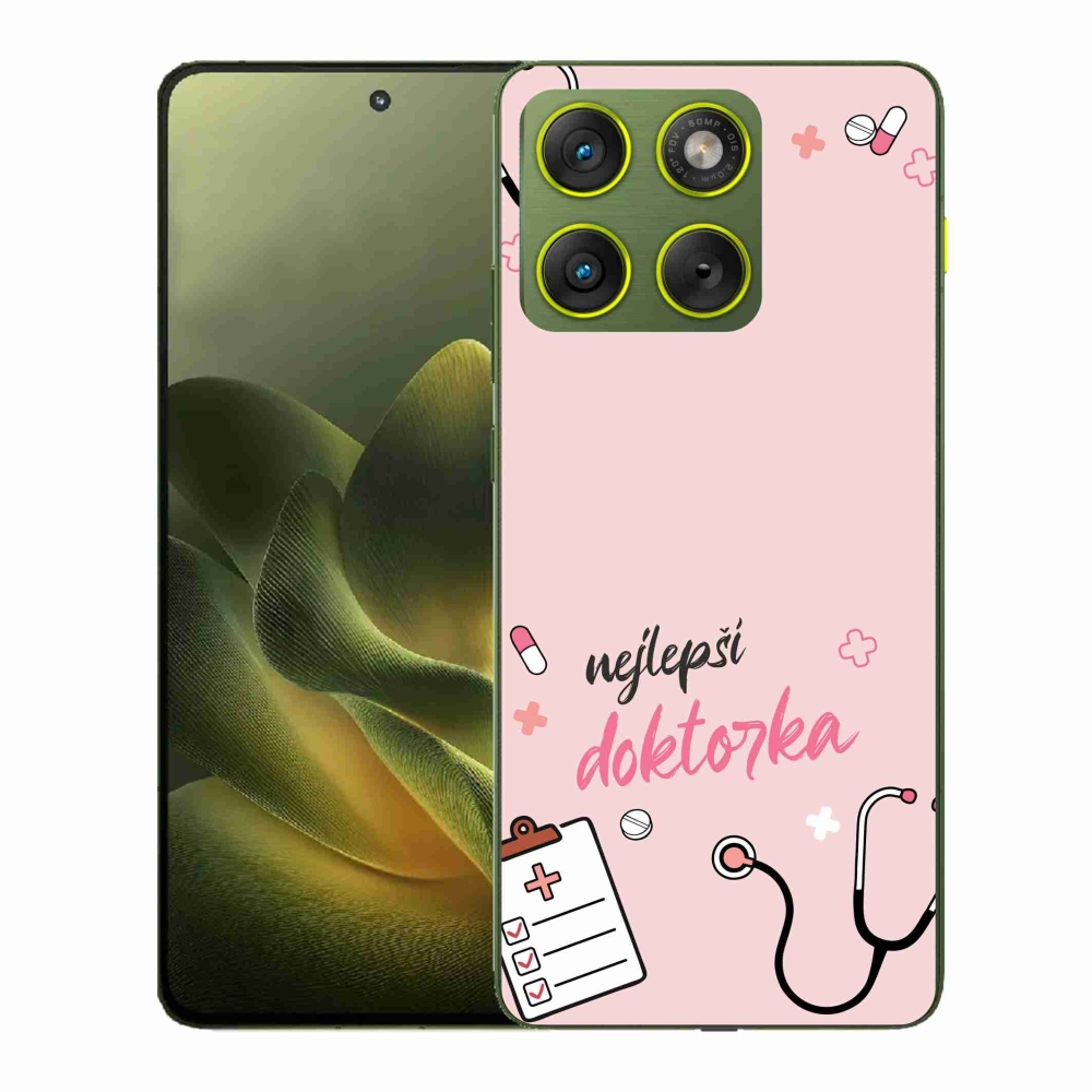 Gelový kryt mmCase na Motorola Edge 70 - nejlepší doktorka